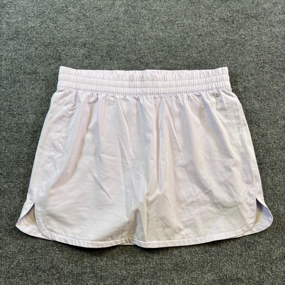 DSG Athletic Skort Womens M White Basketball Performance Sports Running Summer